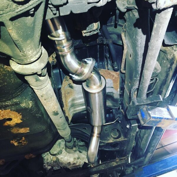 Land Cruiser 100 Series (4.2 Turbo Diesel) NBF 3" High-Flow Stainless Exhaust - Image 6