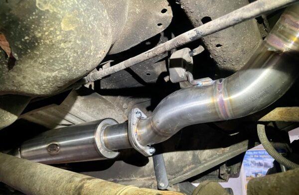 Land Cruiser 100 Series (4.2 Turbo Diesel) NBF 3" High-Flow Stainless Exhaust - Image 3