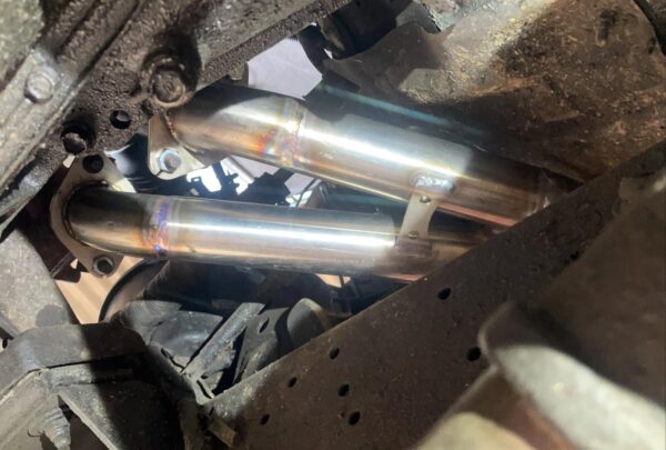 Land Cruiser 80 Series (4.5 Petrol) NBF 2"-2.5" High-Flow Stainless Exhaust - Image 2