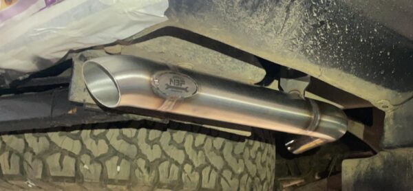 Land Cruiser 80 Series (4.5 Petrol) NBF 2"-2.5" High-Flow Stainless Exhaust